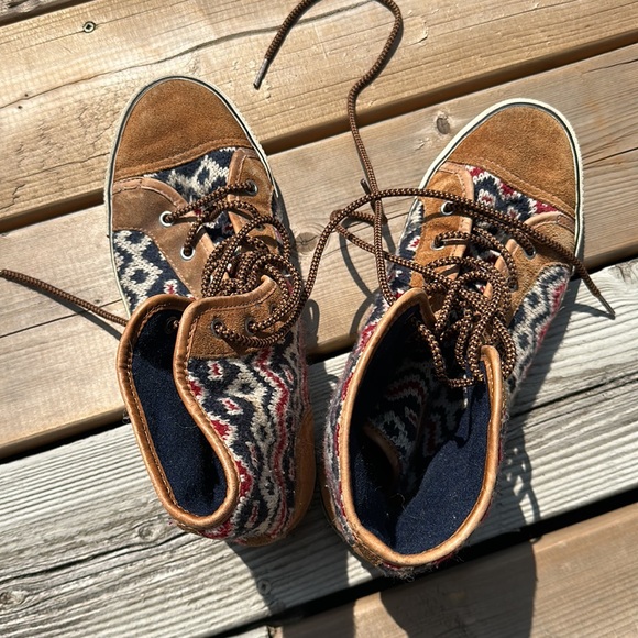 Tony Burch high top Sneakers Size 11 Men 13F - Picture 2 of 4